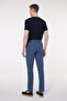 Petrol Blue Fabric Trousers 2853-4 - 2