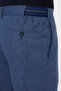 Petrol Blue Fabric Trousers 2853-4 - 3
