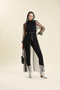 Hooded Tulle Tunic - 2