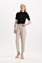 Regular Fit Half Turtleneck Ribbed Camisole Short Sleeve T-Shirt B1177Ax24Sp - 2