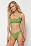 Yeşil Dokulu Regular Bikini Altı TBESS24BA00036 - 2