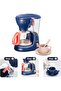 Children's Kitchen Appliances Set, Coffee Maker, Blender, Mixer, Toaster and Attachments - 6