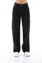 Girl's Cargo Pocket Detailed High Waist Wide Leg Jeans - 2
