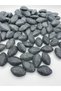 Matte Gray Large Almond Model Beads, Jewelry, Accessories, Bag Making (100gr~20 Pieces of Beads) - 2