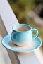 Sipahi Turquoise Coffee Cup Set of 6 150 Ml