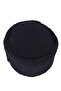 قبعة جلدية سوداء مجعدة Ushanka - 2