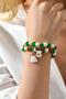 Christmas Tree Charm Beaded Bracelet 2 Pieces - 3