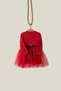 Red Polka Dot Tutu Long Sleeve Baby Girl Dress - Emily - 6