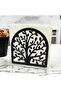 Tree of Life Themed Black Metal Napkin Holder - 3