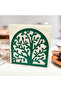 Tree of Life Themed Green Metal Napkin Holder - 2