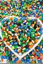 8 mm Mix Colorful Round Confectionery Acrylic Beads 100 Pieces Jewelry Making Bead (50 Gr) - 2