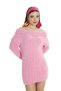 Women's Madonna Collar Knitwear Dress