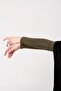 Lycra Non-Slip Rescue 1 Pair of Hijab Sleeve Khaki