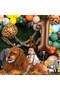 74 Cm Brown Number Age Foil Balloon - 5
