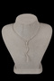 Wavy Model Shiny Stylish Crystal Stone Evening Dress Necklace and Earring Set