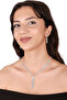 Waterway Shiny Stylish Crystal Stone Evening Dress Necklace and Earrings Set - 3
