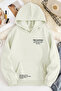 Unisex 2ip Raster Happiest Ecru Oversize Sweatshirt