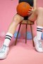 Colorful Tennis Striped Sports Cotton Custom Socks Box - 4