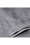 ANT Silk Textured Cotton Satin 50x70 Cm Pillow Case Anti-Sweat Odorless Curly Hair Dark Gray 2 Pieces - 4