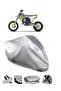 Husqvarna TC 65 علامة تجارية رمادية مقاومة للماء للدراجة النارية