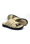 Taşpınar 100% Genuine Leather Orthopedic Men's Summer Comfortable Slippers 40-45