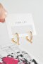 Women's Special Design Zircon Stone 2-Piece Minimal Earrings - 2