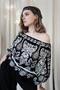Nepal Muslin & Viscose Blouse and Pantaloon Set - 6
