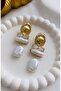 Baroque Pearl Earrings - 2