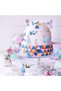 Decorative Paper Butterfly Balloon Ornament with Hologram Dark Blue 3D 12 Pieces - 3