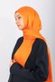 Imported Silky Jacquard Geometric - Orange - 4