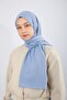 Cotton Shawl - Baby Blue - 4