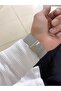 Roman Numeral Steel Mesh Cord Men's Wristwatch - 4