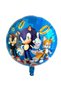 Fox Sonic Balloon Set 6 Years Old Fox Sonic Concept Birthday Party Navy Blue Numeral Balloon Set - 3