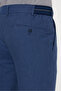 بنطلون قماش مخطط باللون الأزرق الداكن 2835-1 - 4