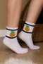 Men's Socks Women's Socks Patterned Colorful Sports Socks Patterned Socket Socks 4 Pieces - 2