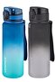 2-Piece Tritan Water Bottle Set 500ml Double Color Softtouch FF Collection Tritan Water Bottle