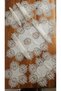 Linen Gardenia Wearing Laced Luxury Living Room Set 5 Pieces Cream - 3