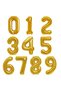 Hello Kitty Balloon Set 8 Years Old Hello Kitty Cute Cat Concept Gold Figure Birthday Party Balloon Set - 5