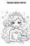 Lovely Princess Coloring Book Set (3 Super Books) - 6
