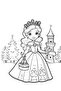 Lovely Princess Coloring Book Set (3 Super Books) - 3