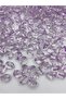 100gr Purple / Lilac Striped Transparent Non-Shaped Model Beads, Bag Making Beads (~40 pieces)