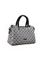 Gray Medium Size Women's Logo Daily Handbag