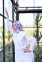 Logo Pattern Thin Cotton Scarf - 2