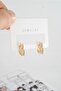 Women's Special Design Zircon Stone 2-Piece Minimal Earrings - 2