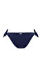 Lacivert Bağlama Detaylı Düşük Bel Regular Basic Bikini Altı TBESS24BA00121 - 7