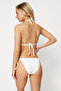 Ekru Üçgen Kaplı Regular Normal Bel Bikini Takımı TBESS24BT00063 - 6