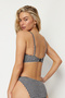 Black-White Strapless Cut Out Detailed Bikini Top Tbess22Bu0068 - 3