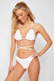 White V-Cut Regular Bikini Bottom TBESS24BA00092