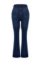 Mavi Yüksek Bel Comfort Dikiş Detaylı İspanyol Paça Flare Fit Jeans TBBSS24CJ00003 - 8