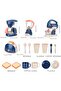 Children's Kitchen Appliances Set, Coffee Maker, Blender, Mixer, Toaster and Attachments - 7